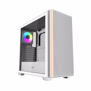Darkflash DS900WS arvutikorpus (valge) + 4 ARGB ventilaatorit