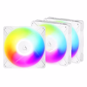 ARCTIC P14 PRO Reverse PWM PST A-RGB High-Performance PWM Fan, 140 mm (Valge), 3pcs