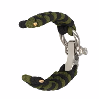 Universal nylon loop 22mm design 1 roheline-must