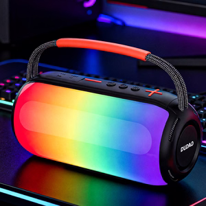 Dudao Y21 juhtmevaba kõlar RGB taustavalgustusega Bluetooth 5.3 - must