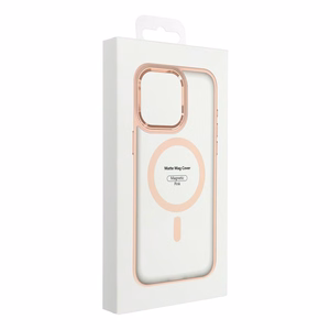 MATTE MAG COVER Ümbris compatible with MagSafe jaoks IPHONE 16 Pro roosa