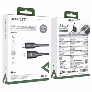 USB-kaabel Acefast C17-04 USB-A USB-C-le 1.2m must