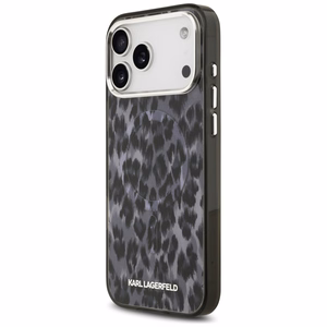 Karl Lagerfeld IML Leopard Pattern MagSafe Ümbris jaoks iPhone 17 Pro Max - Must