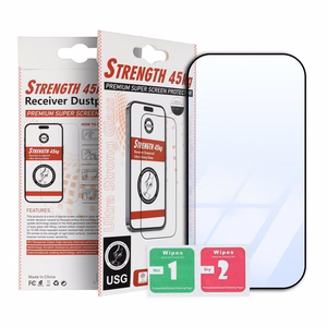 Tempered glass ULTRA STRONG 25kg for SAMSUNG S24 ULTRA fingerprint-compatibile