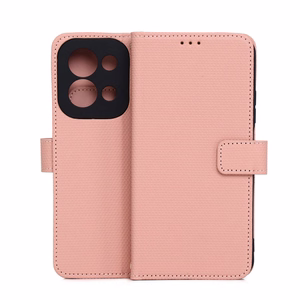 Nutikas Triangle ümbris for Xiaomi Redmi 15C 4G EU / 15C 5G EU (173.16 x 81.06 x 8.2 mm) roosa