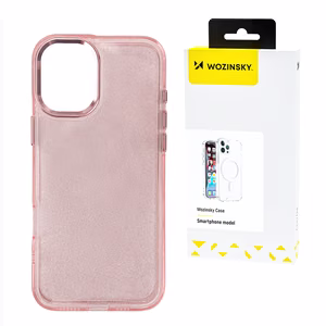 Wozinsky Glitter Ümbris jaoks Samsung Galaxy S25 Ultra - roosa with Glitter