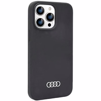 Audi Silicone Ümbris iPhone 14 Pro Max 6.7" must/must hardcase AU-LSRIP14PM-Q3/D1-BK