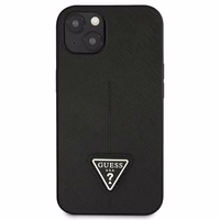 Guess GUHCP13SPSATLK iPhone 13 mini 5,4 "must / must hardcase SaffianoTriangle Logo