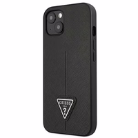 Guess GUHCP13SPSATLK iPhone 13 mini 5,4 "must / must hardcase SaffianoTriangle Logo