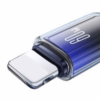 Joyroom S-A42 Crystal-Clear Series 60W USB-C - USB-C kaabel 1.2m - must