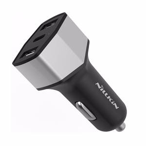 Nillkin Celerity 32 W autolaadija 2 USB-A ja 1 USB-C pordiga, hõbedane