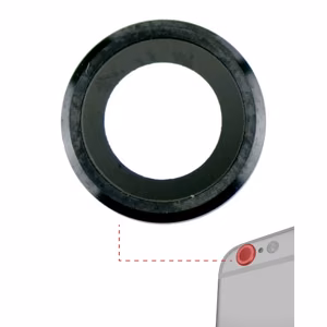 Rear Camera Lens Ühildub Apple iPhone 6 / 6S Rear Camera Lens Must