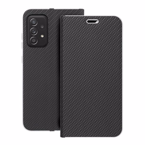 Чехол-книжка для Samsung A52 5G / A52 LTE ( 4G ) / A52s 5G Luna Book Carbon чёрный