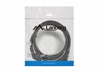 Lanberg CA-C13C-11CC-0030-BK power cable must 3 m C13 coupler CEE7/7