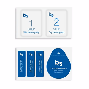 Karastatud klaas to Samsung Galaxy A36 5G (full glue / Ümbris friendly) sinine Star 5D must