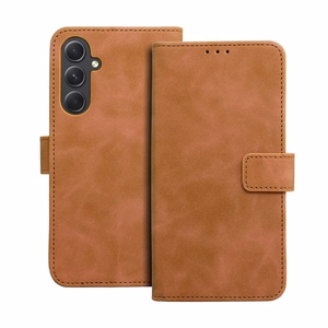 TENDER Book Ümbris jaoks SAMSUNG A54 5G brown