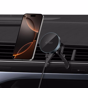 Tech-Protect mm15W-V5 Magnetic MagSafe Car Air Vent Mount - Black