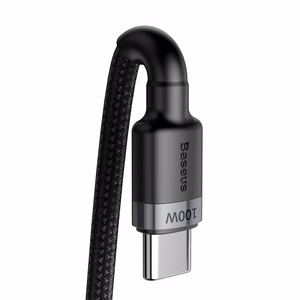USB cable Baseus Cafule PD100W Type-C 2.0m hall-must CATKLF-ALG1