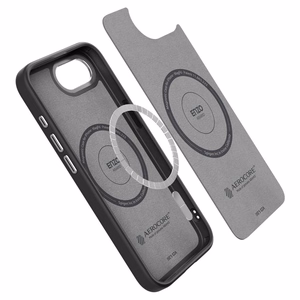Чехол Spigen Enzo Aramid MagSafe для iPhone 16e / 17e - чёрный