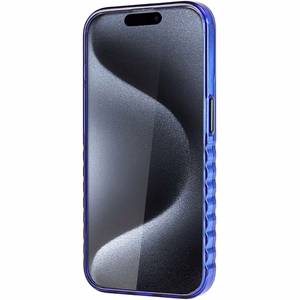 Audi IML MagSafe чехол для iPhone 15 Pro Max - синий