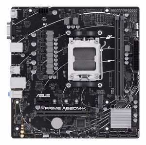 ASUS PRIME A620M-K AMD A620 Socket AM5 micro ATX emaplaat