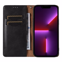 Magnet rihmaga ümbris iPhone 14 Pro Max Flip Wallet Mini Lanyard Stand Black
