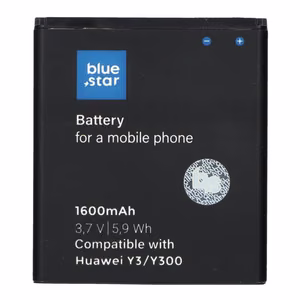 Battery jaoks Huawei Y3 / Y300 / Y500 / W1 1600 mAh Sinine Star