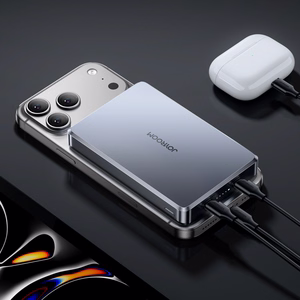 Joyroom JR-PBM08 Pro 22,5 W 10000 mAh akupank juhtmevaba laadimise ja 2 x USB-C-pordiga – hall