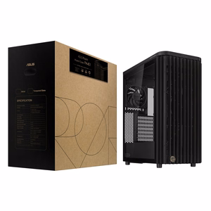 ASUS ProArt PA401 Wood Edition arvutikorpus MidiTower karastatud klaas ATX must