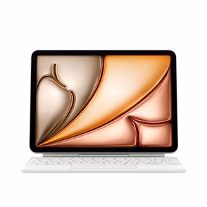 Apple Magic Keyboard MDFV4Z/A – keyboard case for iPad Air 11-inch (M3), international English layout, white