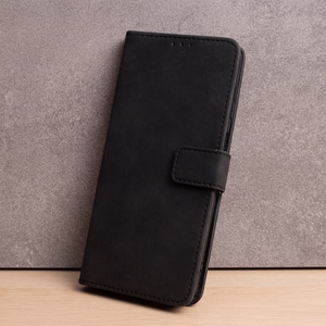 Smart Velvet ümbris jaoks Samsung Galaxy A54 5G must