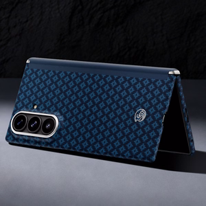 Benks Magnetic Armor Grid Air Grand Combo ümbris (C.K.FL.SA.BE.0051) Samsung Galaxy Z Fold 8 Ultra mudelile, sinine