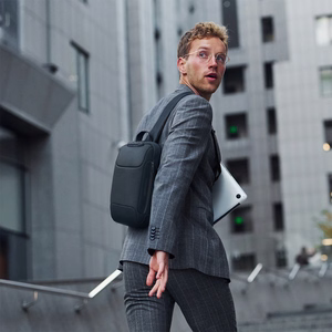 Wozinsky Premium Single Shoulder Anti-Theft City Backpack koos Organizer and USB - must