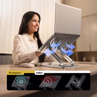 Wozinsky WRS-CPY84SS Aluminum Laptop and Tablet Alus + Free Smartphone Alus - hõbedane