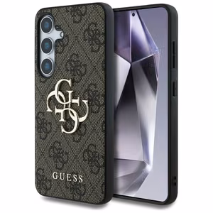 GUESS ümbris jaoks SAMSUNG S25 GUHCS25S4GMGBR (4G PU Big Logo) brown