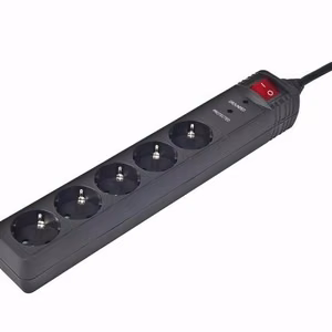 Удлинитель питания Gembird SPG5-C-5 1,5 м 5 розеток
