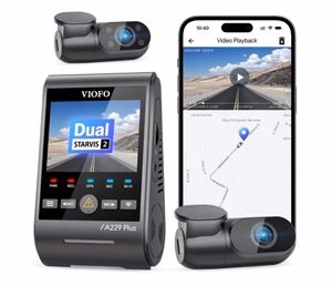 Viofo A229 Plus 3CH-G – 3-kanaliline GPS-pardakaamera