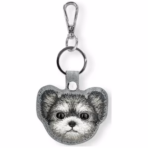 Чехол Nimmy New Big Eyed Pet 2.0 для трекера в виде большеглазой собаки – серый