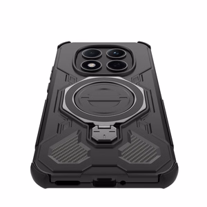 Tech-Protect TacticStand MagSafe ümbris Xiaomi Poco M8 Pro / Xiaomi Redmi Note 15 Pro+ 5G jaoks - must