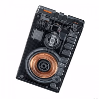 Akupank WK Design "WP-331" Must 10000mAh (Juhtmevaba Charge 15W / PD 20W / QC3.0 22.5W)