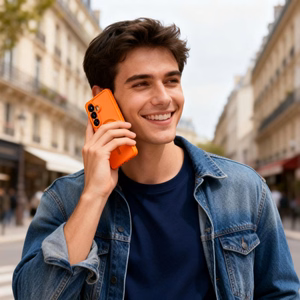 Tech-Protect Magmat MagSafe Ümbris for Samsung Galaxy S26 - oranž Matt