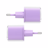 Acefast A53 PD 30W GaN USB-C Laadija with display - purple