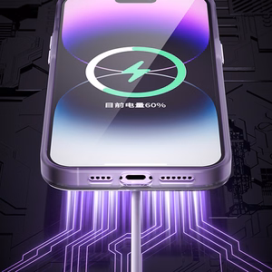 Kingxbar PQY Geek seeria magnetiline ümbris iPhone 14 Plus MagSafe hõbedane