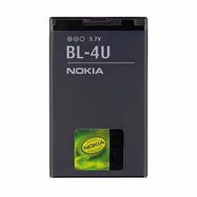 Aku ORG Nokia 3120C 1020mAh BL-4U/206/308/309/5250/5330XM/5530/5730/6212C/6216C/6600S/6600i Slide/8800 Arte/8800 Carbon/8800 Kuldne/8800 SapPhilipsre/E66/E75/3120C/6212C/6216C/6600S/6600IS/C5-03/500/300/301/305/306/311/500/515
