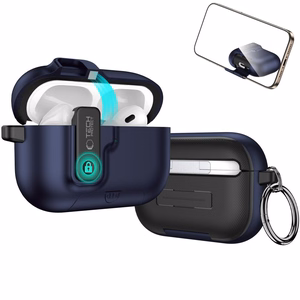 Tech-Protect Slim Hook Ümbris jaoks AirPods Pro 3 - Navy Sinine