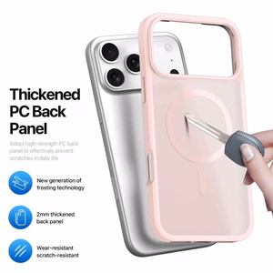 Ümbris Dux Ducis Yind Apple iPhone 17 Pro Max roosa