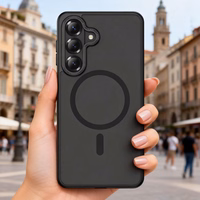 Tech-Protect MagCam MagSafe Ümbris for Samsung Galaxy S26+ - Matt must