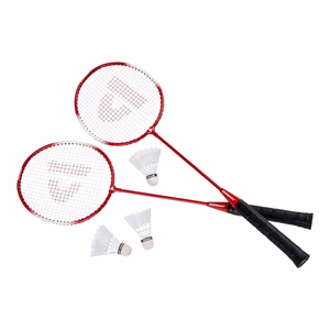 Donnay 6-osaline sulgpallikomplekt kotis, punane