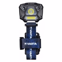 VARTA head flashlight LED Work flex motion sensor H20 150lm 18648 + 3 x batteries R3 (AAA)