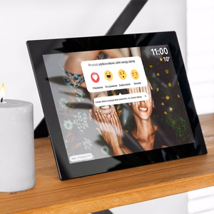 Kruger&Matz FRAMEO Wi-Fi digitaalne pildiraam, 10,1 tolli, must